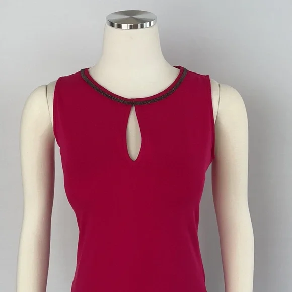 WHBM Sleeveless Top Red Size X Small - Picture 3 of 16